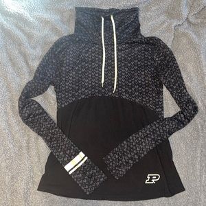 Colosseum Large Purdue Cowl neck pullover